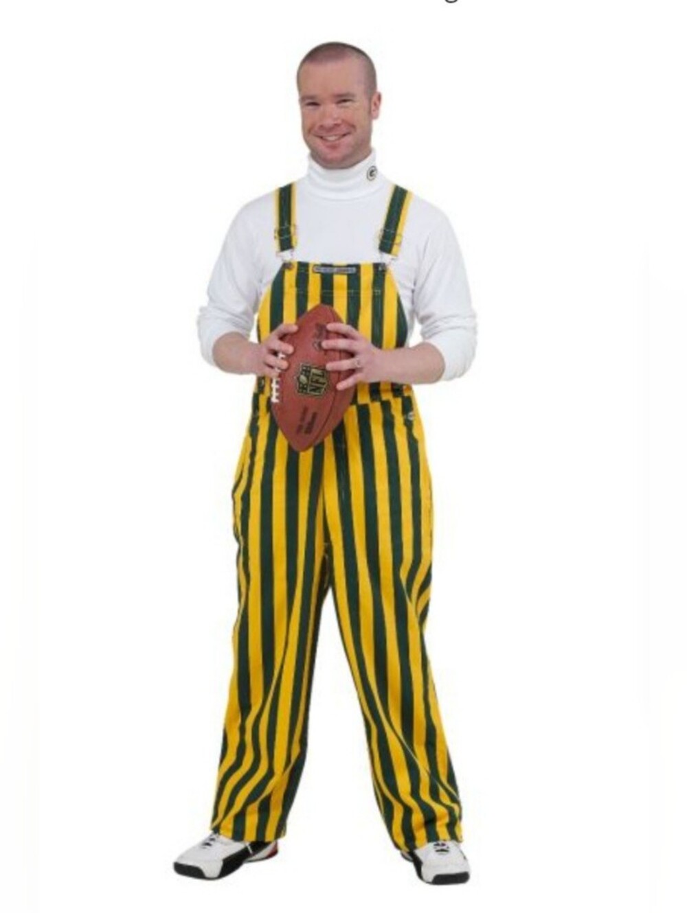 Packers Game Bibs, Size Medium